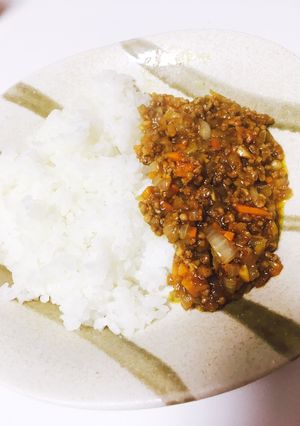 キーマカレー☆簡単!混ぜるだけ!-レシピのメイン写真