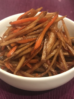 みりんと醤油1:1で基本のきんぴら-レシピのメイン写真