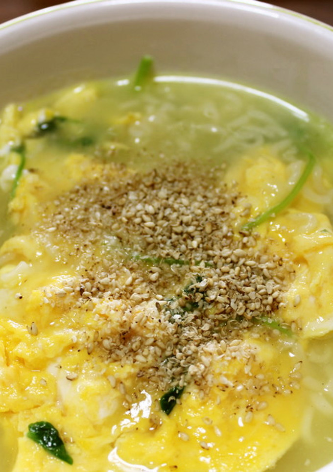 ふわたまとろりんの塩ラーメン-レシピのメイン写真