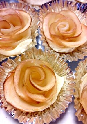薔薇のアップルパイ-レシピのメイン写真