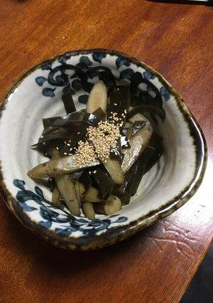 ごぼうの昆布煮-レシピのメイン写真