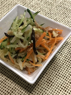 切干し大根の酢の物☆高血圧でも焦らない♪-レシピのメイン写真