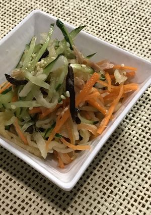 切干し大根の酢の物☆高血圧でも焦らない♪-レシピのメイン写真