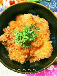 こぶおろしで簡単美味♪みぞれかつ丼-レシピのメイン写真