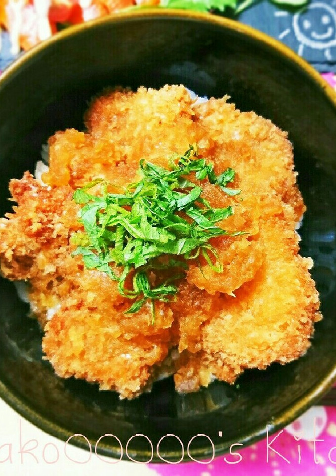 こぶおろしで簡単美味♪みぞれかつ丼-レシピのメイン写真
