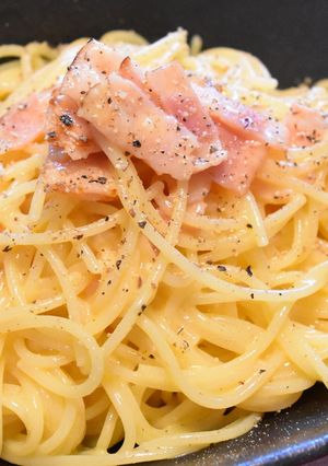 生クリーム不使用♪本場仕込みカルボナーラ-レシピのメイン写真