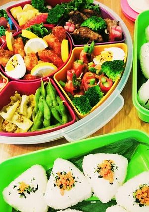 運動会のお弁当(H29 10月覚書)-レシピのメイン写真