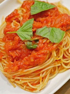 簡単♪トマトソース・スパゲッティ-レシピのメイン写真