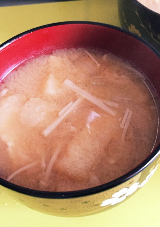 残り物で簡単きのこのお味噌汁-レシピのメイン写真