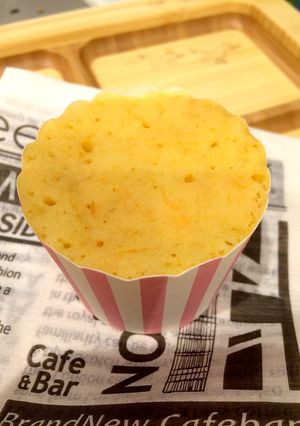 5分でできちゃう 手づかみ人参蒸しパン-レシピのメイン写真