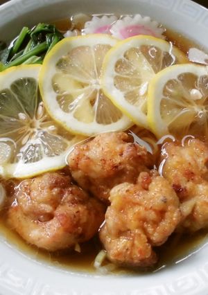 唐揚げレモンラーメン！-レシピのメイン写真