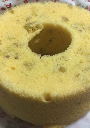 栗シフォンケーキ-レシピのメイン写真