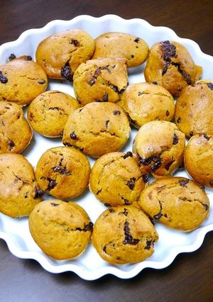 簡単！サクサク☆チョコチップマフィン-レシピのメイン写真