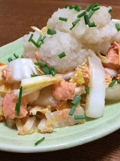 紅鮭缶・さっぱり大根こぶおろし和え-レシピのメイン写真