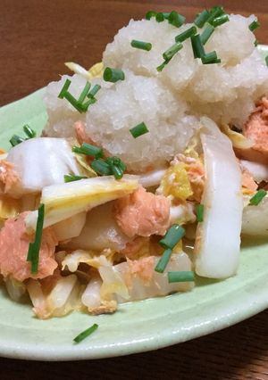 紅鮭缶・さっぱり大根こぶおろし和え-レシピのメイン写真