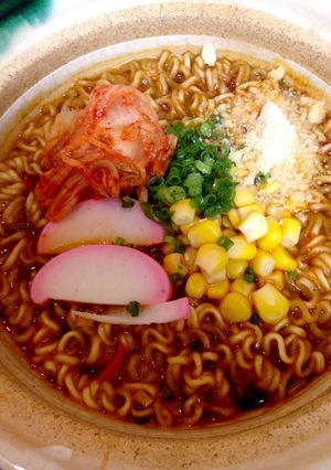 辛ラーメン♪名古屋ふう~赤みそ風味~-レシピのメイン写真
