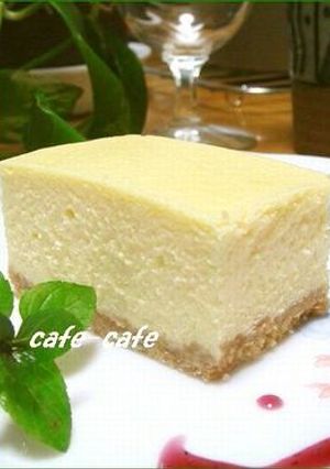真っ白な☆ニューヨークチーズケーキ-レシピのメイン写真