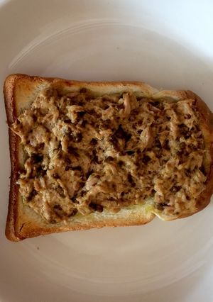 カレーツナマヨネーズトースト-レシピのメイン写真