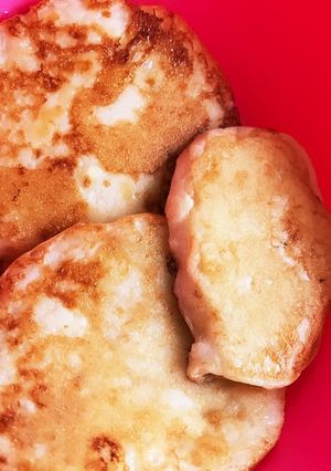 離乳食中期☆バナナヨーグルトパンケーキ-レシピのメイン写真