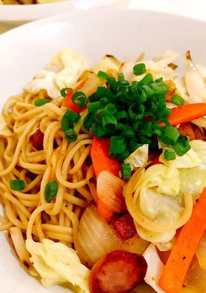 ドレッシングで簡単☆塩焼きそば☆-レシピのメイン写真