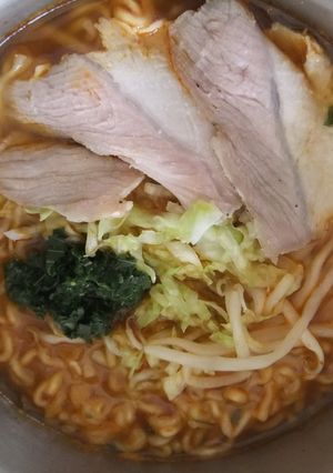 ヘルシー辛ラーメン-レシピのメイン写真