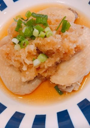 ❄︎レンジで手羽先の大根こぶおろし煮❄︎-レシピのメイン写真
