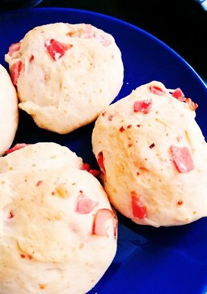 ベーコンチーズパン-レシピのメイン写真
