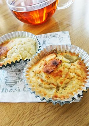 材料4つ☆バナナマフィン☆甘さひかえ目-レシピのメイン写真