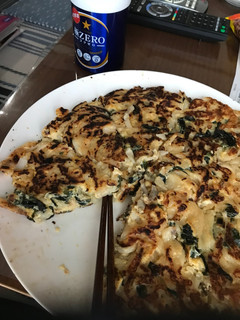 のびたカップうどんでもんじゃ焼き?-レシピのメイン写真