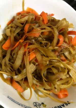 食物繊維たっぷり！ごぼう炒め☆-レシピのメイン写真