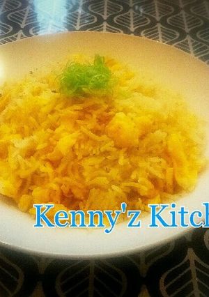 男の料理!ガーリック炒ライス!-レシピのメイン写真