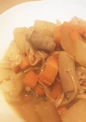下茹でしないもつ煮込み-レシピのメイン写真