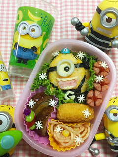 キャラ弁☆ミニオンズ メル-レシピのメイン写真