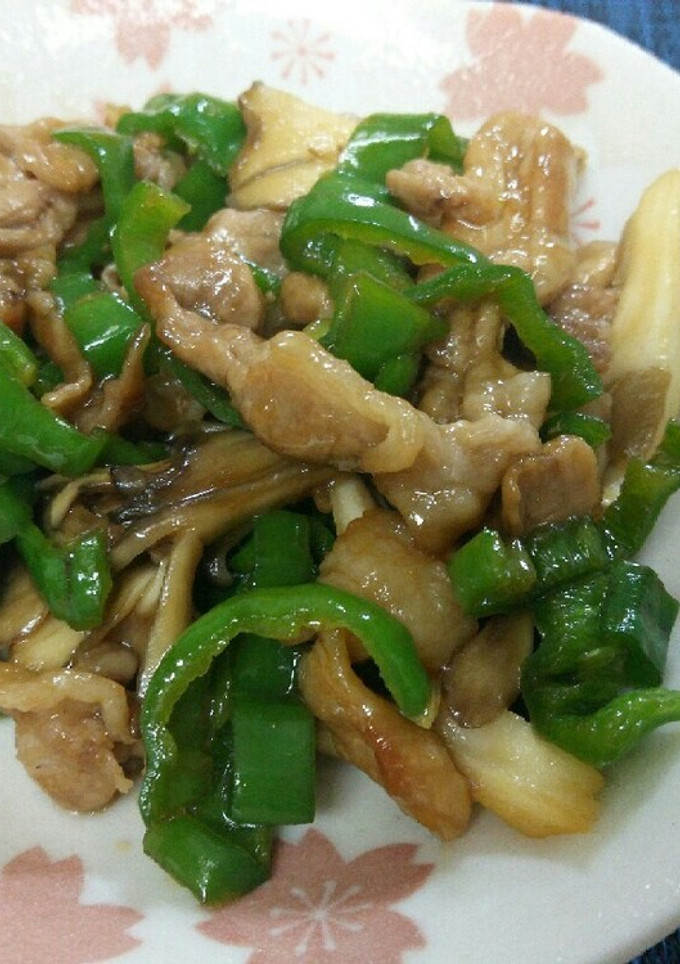 お弁当のおかずに❤豚肉とピーマンの炒め物-レシピのメイン写真