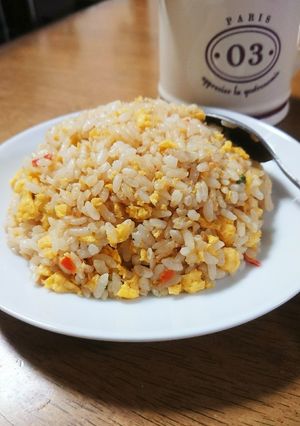 簡単☆冷凍オムレツのアレンジ炒飯♪-レシピのメイン写真