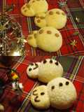 ぷっくり可愛い　雪ダルマンクッキー＾＾