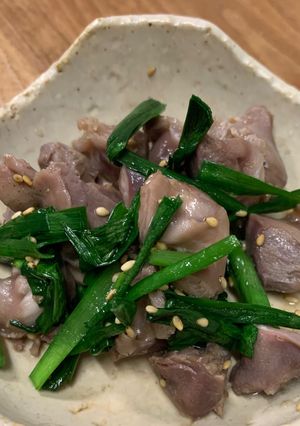 砂肝ニラ炒め-レシピのメイン写真