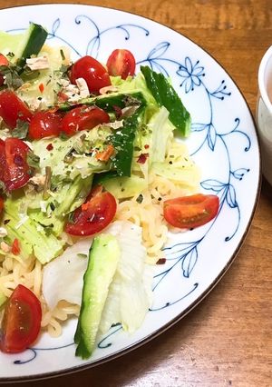 辛ラーメンで☆夏もおいしい冷シン中華-レシピのメイン写真