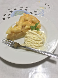 アップルカスタードパイ-レシピのメイン写真