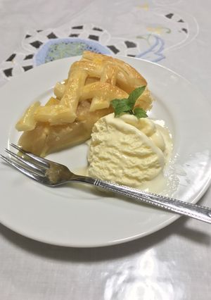 アップルカスタードパイ-レシピのメイン写真