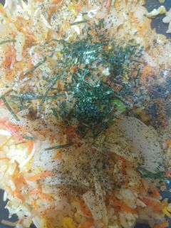 カニかまぼこでチャーハン-レシピのメイン写真