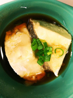 おっさんのレンチン揚げ出し豆腐風-レシピのメイン写真