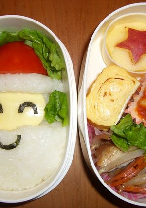 サンタさん弁当-レシピのメイン写真