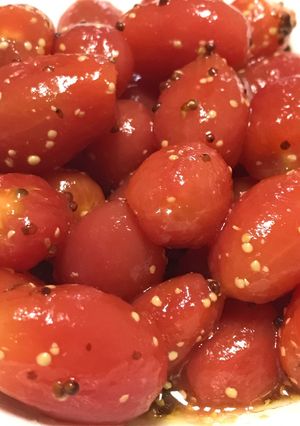 ミニトマトのマスタード和え-レシピのメイン写真