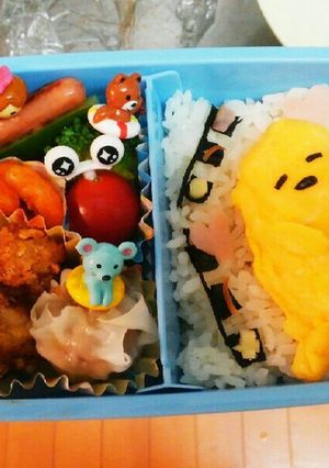 2016小学生運動会のぐでたま弁当　-レシピのメイン写真