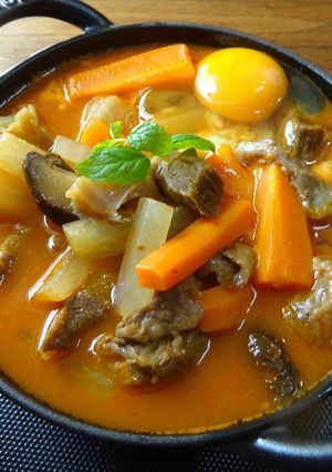 牛すじ肉のクッパ-レシピのメイン写真