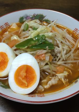 野菜たっぷり✰辛ラーメン-レシピのメイン写真