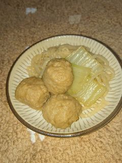 簡単!肉団子の煮物-レシピのメイン写真