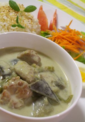 くせになる味★タイ料理グリーンカレー-レシピのメイン写真