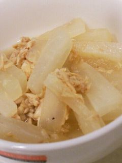 ダイコンとツナの簡単煮♪-レシピのメイン写真